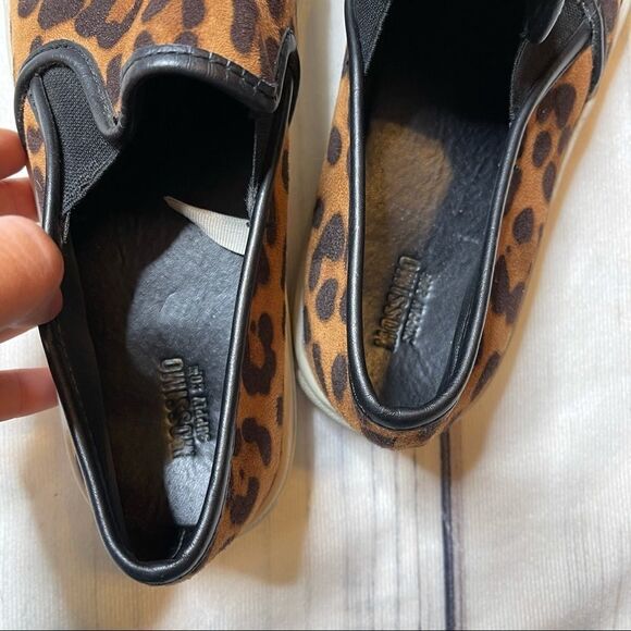 Leopard  Print Slip On Shoes Size 7.5 - Picture 6 of 8